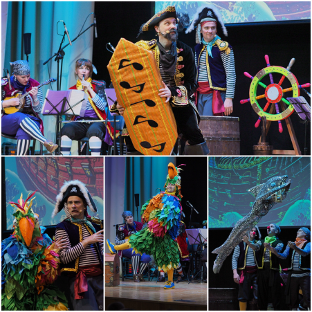 Московская областная филармония представила детский музыкальный спектакль «Сокровище пирата Билли»
